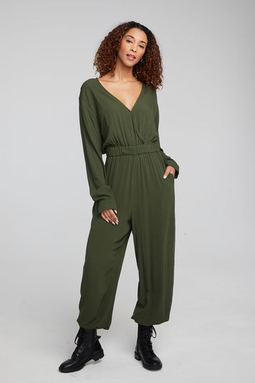 Colette Forest Night Jumpsuit WOMENS chaserbrand
