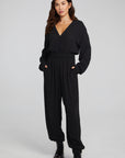 Colette Shadow Black Jumpsuit WOMENS chaserbrand