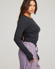Moonlight Licorice Long Sleeve WOMENS chaserbrand