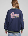 David Bowie Plaid Bolt Bomber Jacket WOMENS chaserbrand
