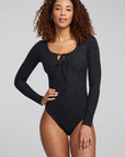 Spelly Shadow Black Bodysuit WOMENS chaserbrand