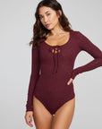 Spelly Wine Red Bodysuit WOMENS chaserbrand