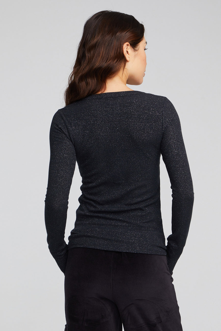 Drifter Shadow Black Henley WOMENS chaserbrand