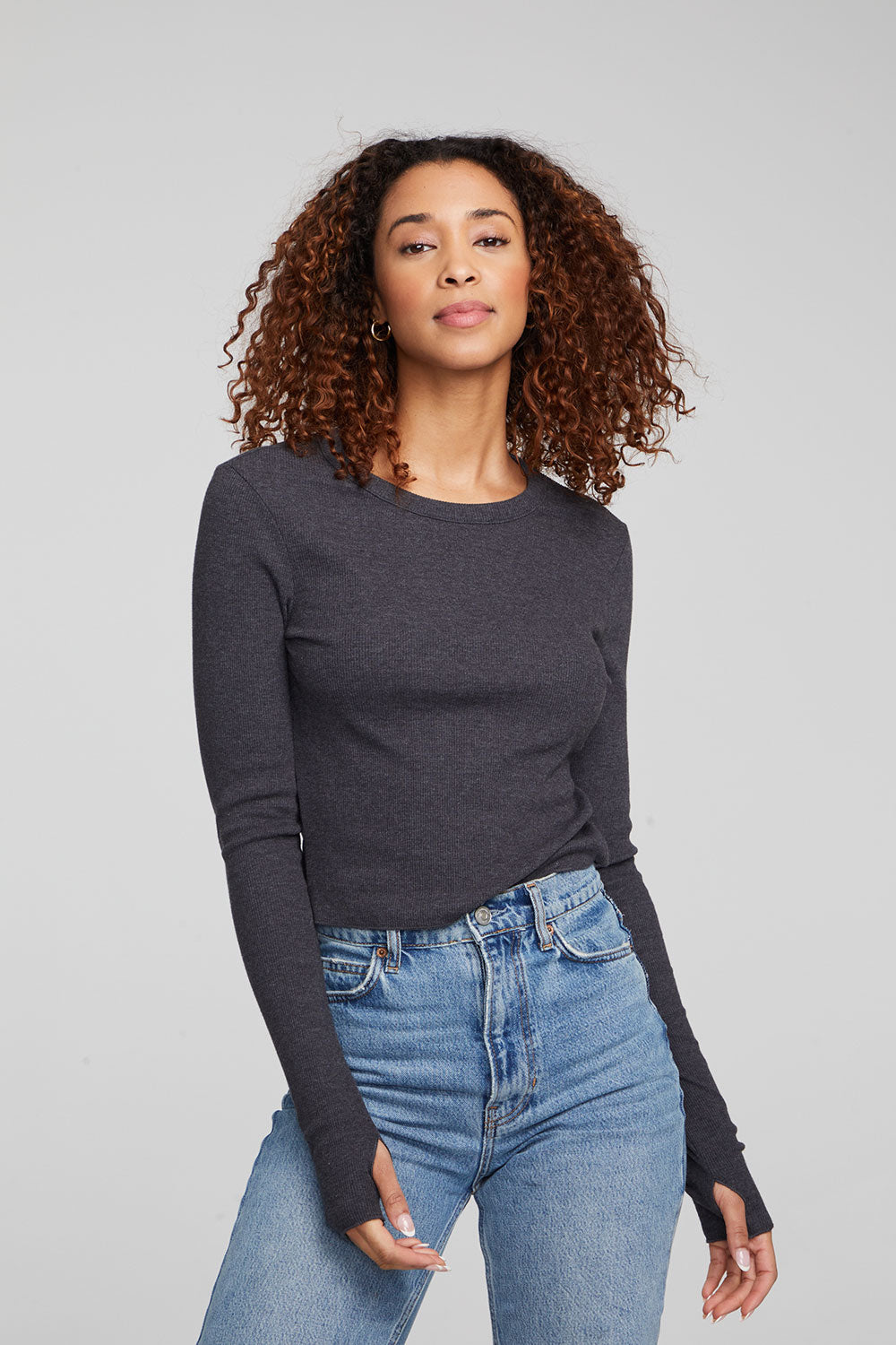 Moonlight Shadow Black Long Sleeve WOMENS chaserbrand
