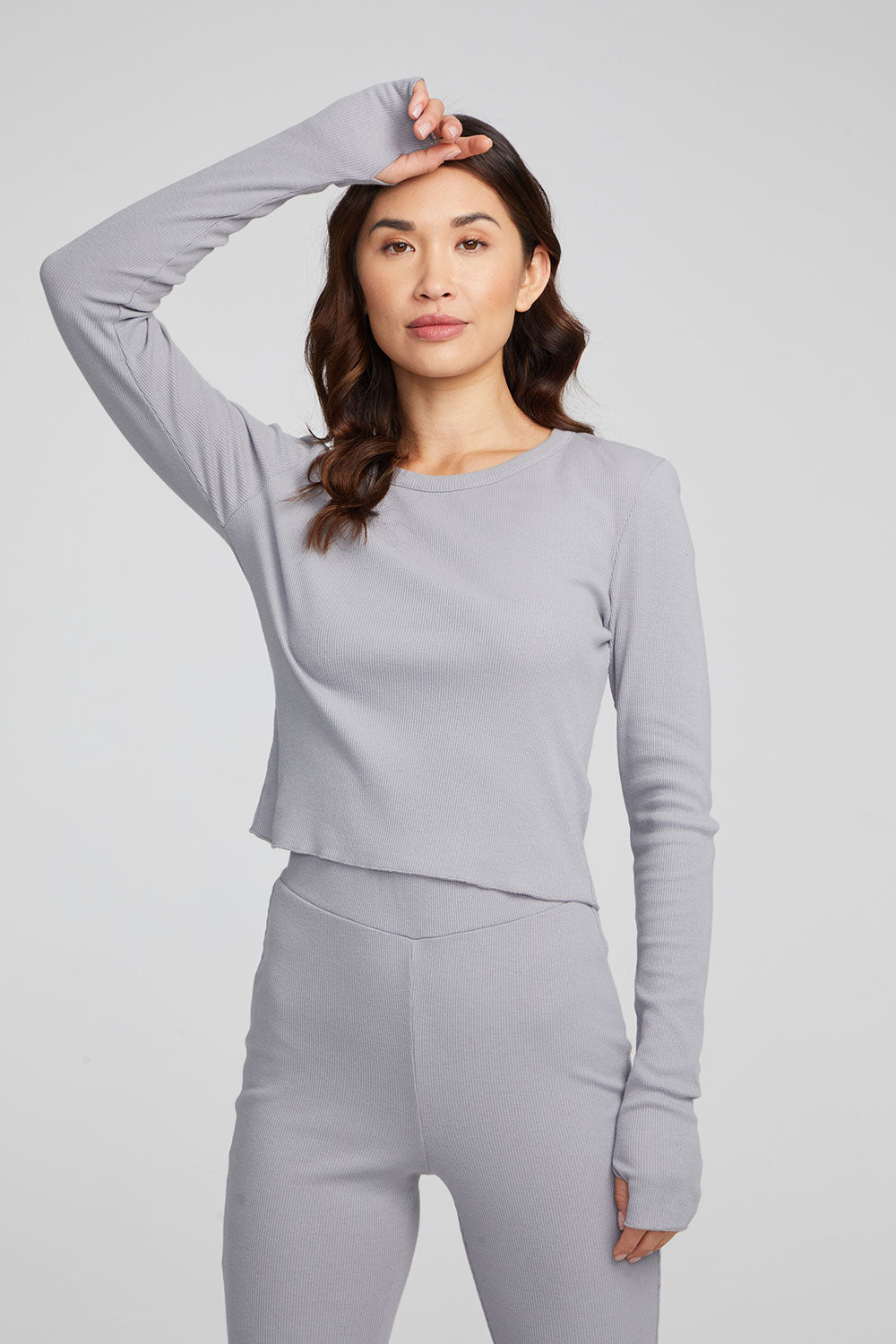 Moonlight Silver Grey Long Sleeve WOMENS chaserbrand