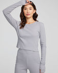 Moonlight Silver Grey Long Sleeve WOMENS chaserbrand
