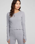 Moonlight Silver Grey Long Sleeve WOMENS chaserbrand