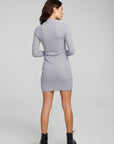 Edita Silver Grey Mini Dress WOMENS chaserbrand