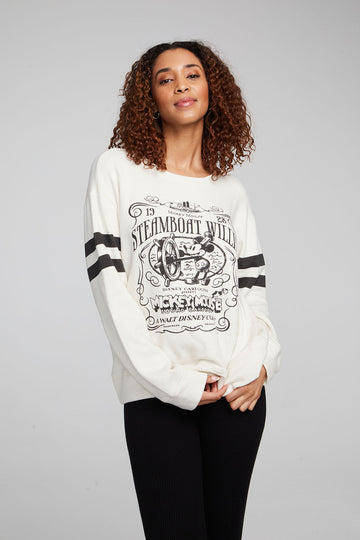 Disney Steamboat Willie Pullover WOMENS chaserbrand