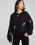 Leopard Bolts Hoodie WOMENS chaserbrand