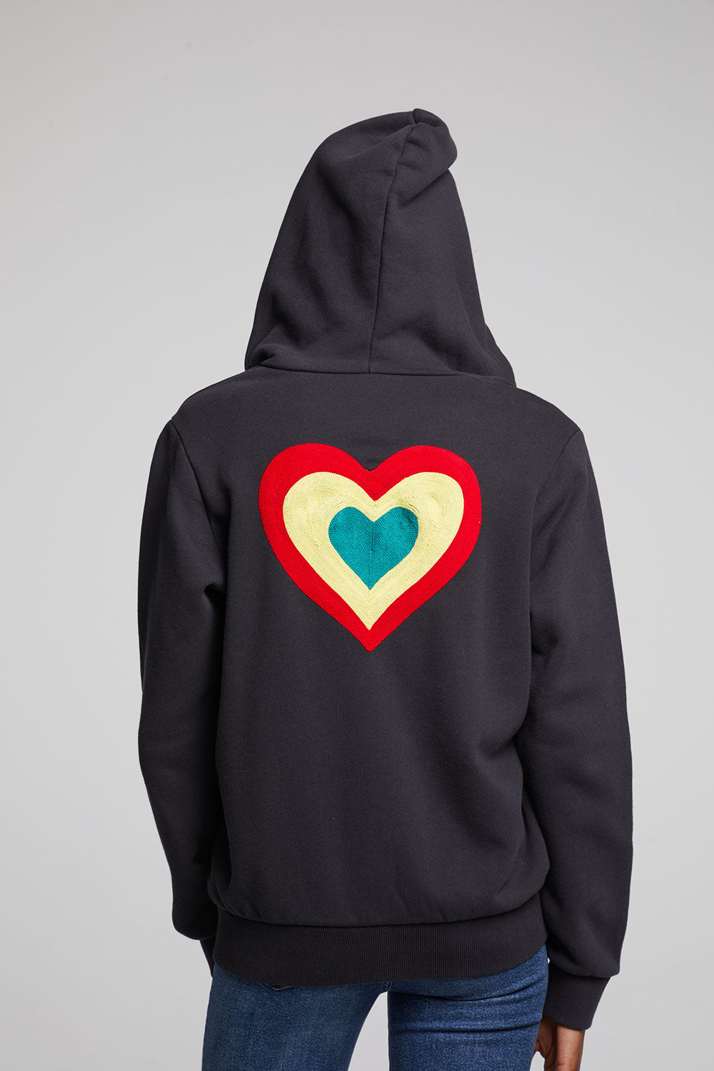 One Love One Heart Zip-up Hoodie WOMENS chaserbrand