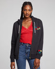 One Love One Heart Zip-up Hoodie WOMENS chaserbrand