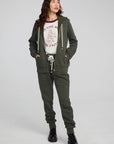 Lex Forest Night Zip Up Hoodie WOMENS chaserbrand