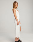 Goldy White Maxi Dress WOMENS chaserbrand