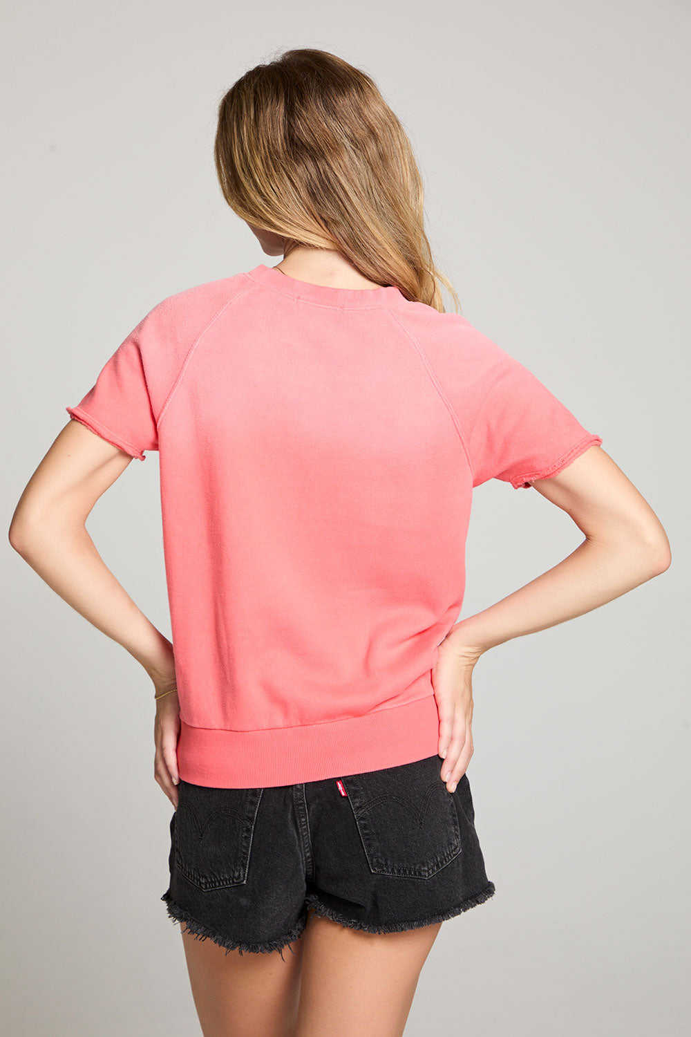 Cheyenne Electric Coral Pullover Tee WOMENS chaserbrand