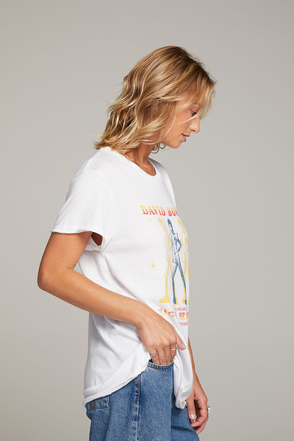 David Bowie Ziggy Stardust Tee WOMENS chaserbrand