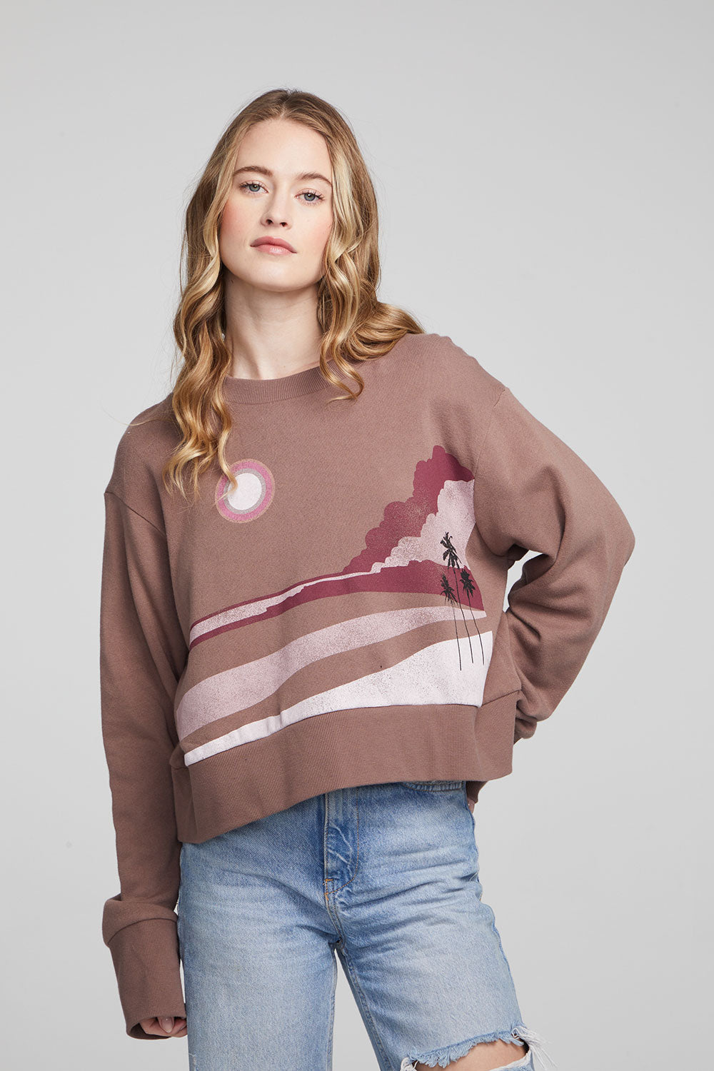 Abstract Beach Pullover WOMENS chaserbrand