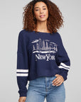 New York Skyline Thermal Long Sleeve WOMENS chaserbrand
