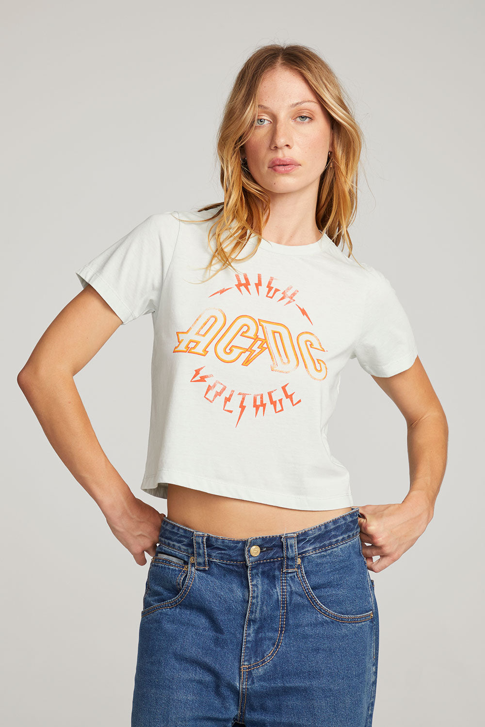 AC/DC High Voltage Tee WOMENS chaserbrand