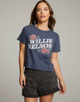 Willie Nelson Roses Tee WOMENS chaserbrand