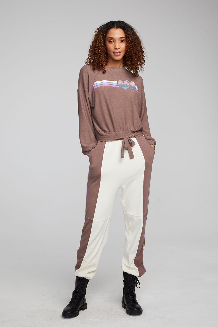 Camping Hearts Top WOMENS chaserbrand