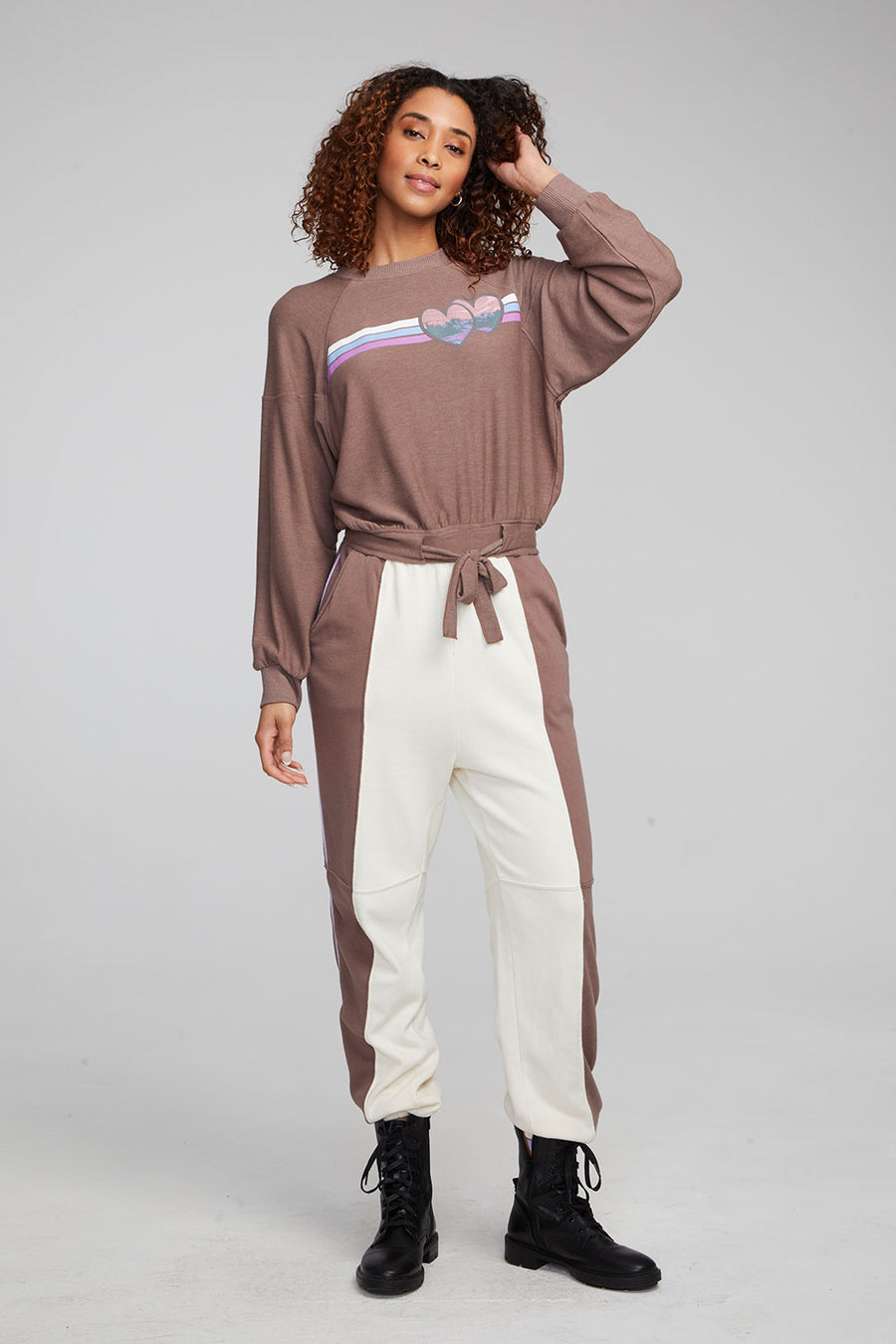 Camping Hearts Top WOMENS chaserbrand