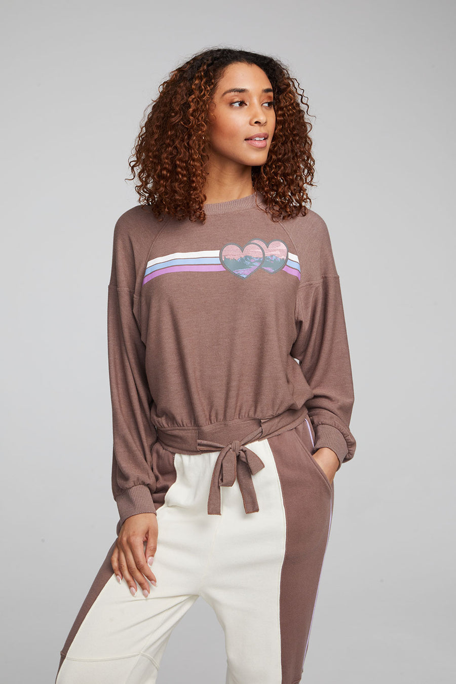 Camping Hearts Top WOMENS chaserbrand