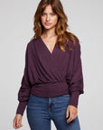 City Plum Perfect Blouse WOMENS chaserbrand