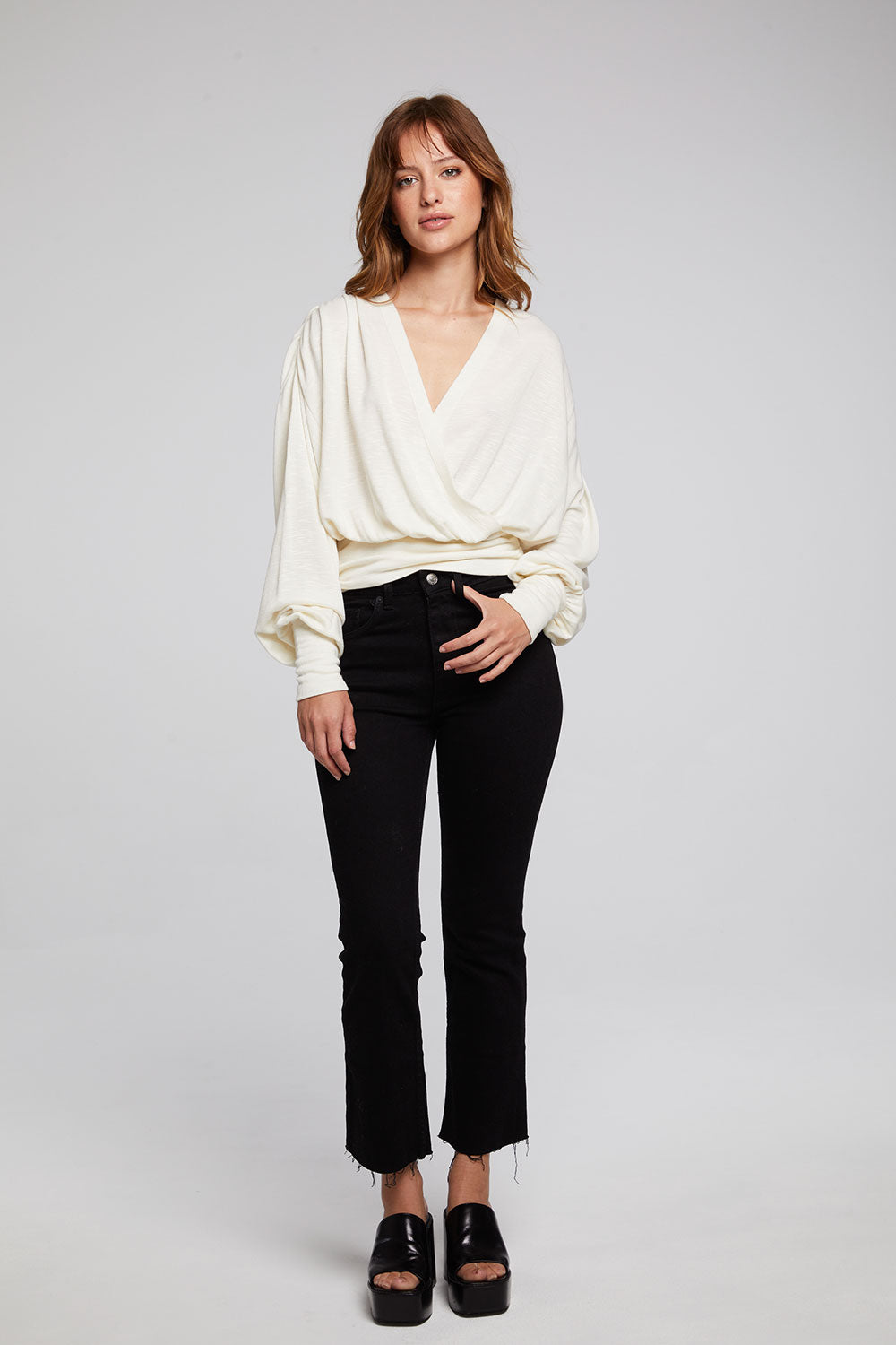 City Starry White Blouse WOMENS chaserbrand