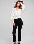 City Starry White Blouse WOMENS chaserbrand