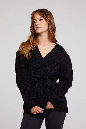 Fairfax Licorice Cardigan WOMENS chaserbrand