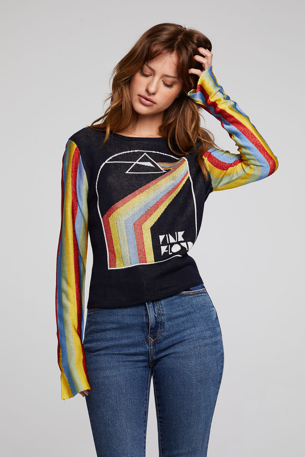 Pink Floyd Prism Sweater WOMENS chaserbrand