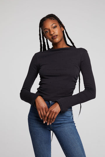 Hailey Licorice Long Sleeve WOMENS chaserbrand