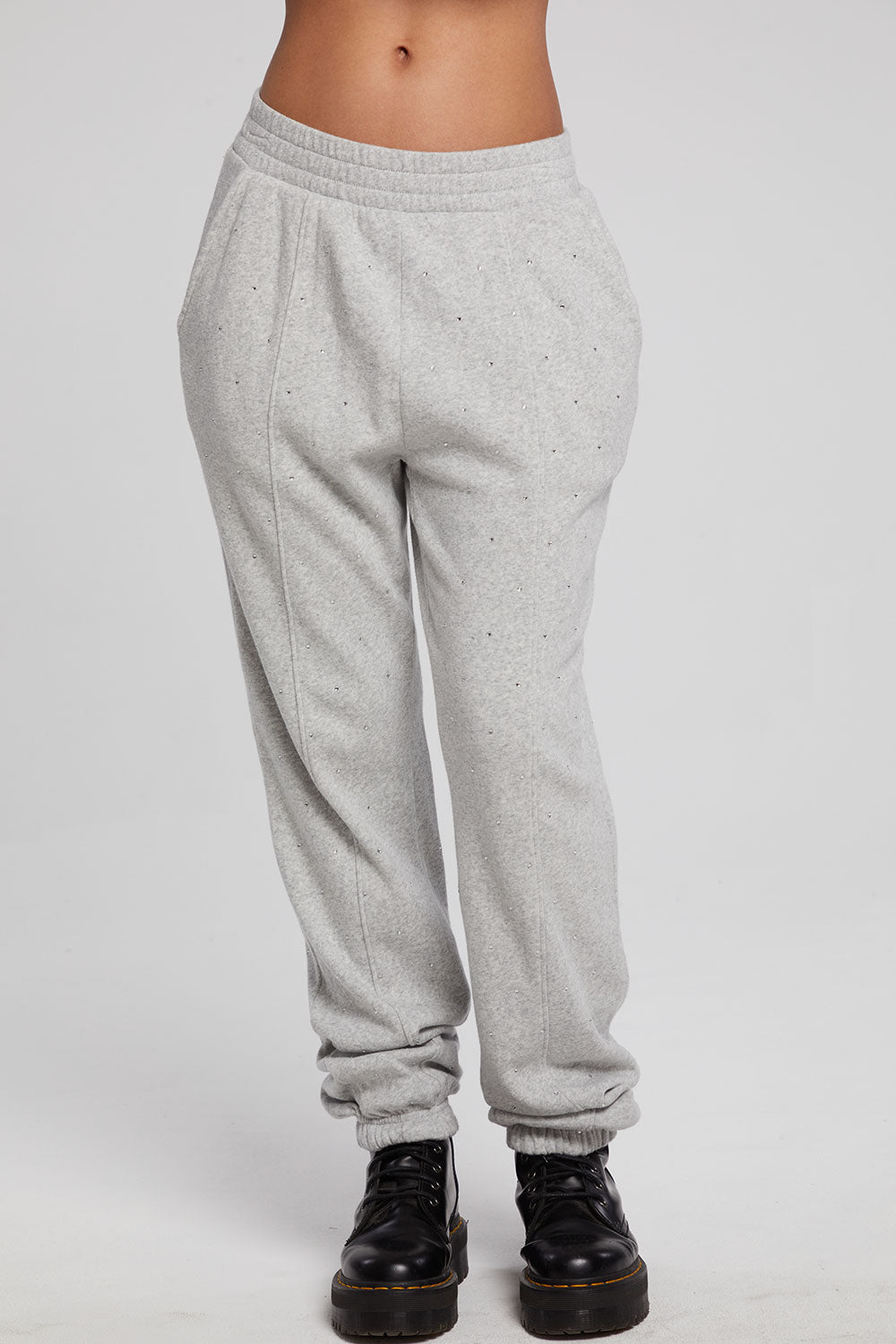 Essential Heather Grey Jogger WOMENS chaserbrand