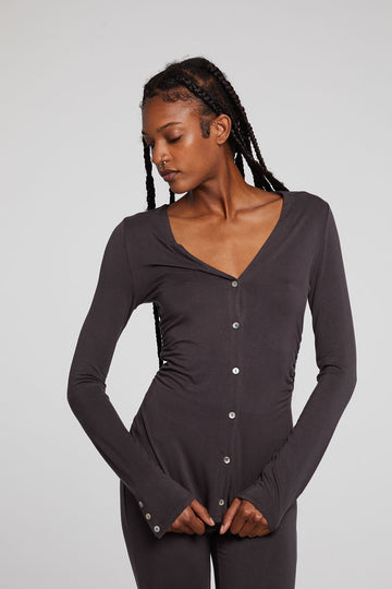 Priscilla Chocolate Torte Long Sleeve WOMENS chaserbrand