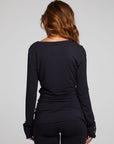 Priscilla Licorice Long Sleeve WOMENS chaserbrand
