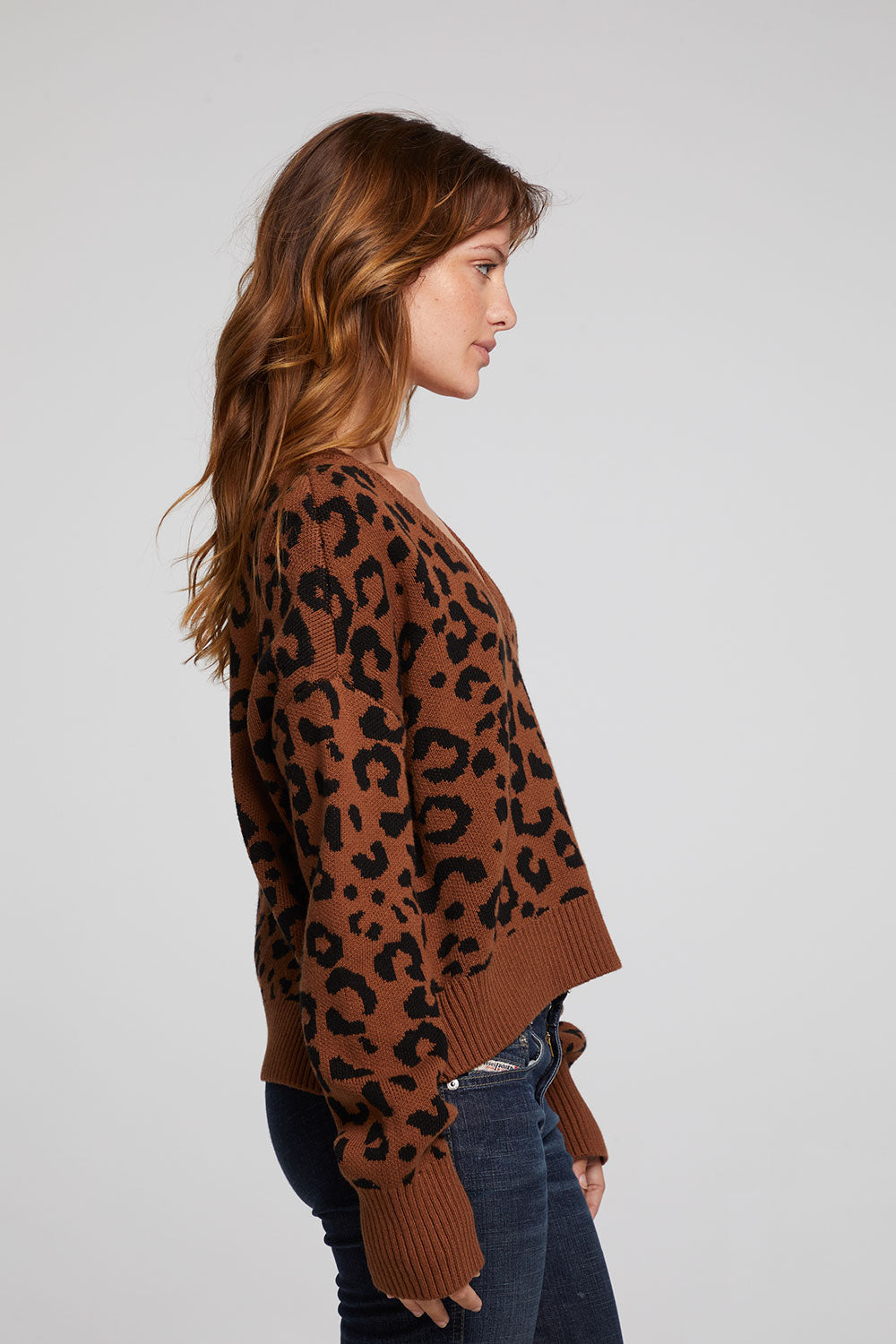 Bolinas Leopard Print Pullover WOMENS chaserbrand