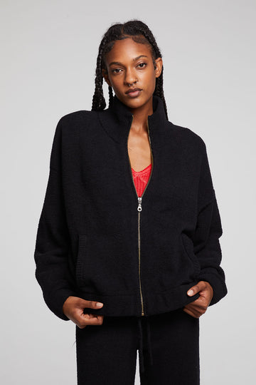 Kendall Licorice Zip Up Jacket WOMENS chaserbrand