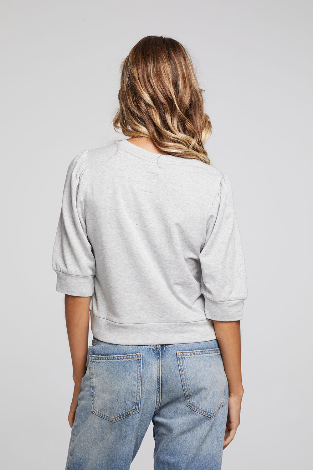 Elyse Heather Grey Pullover WOMENS chaserbrand