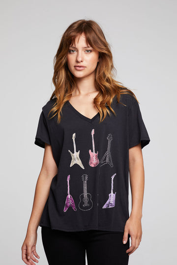 Rock Guitars Tee WOMENS chaserbrand
