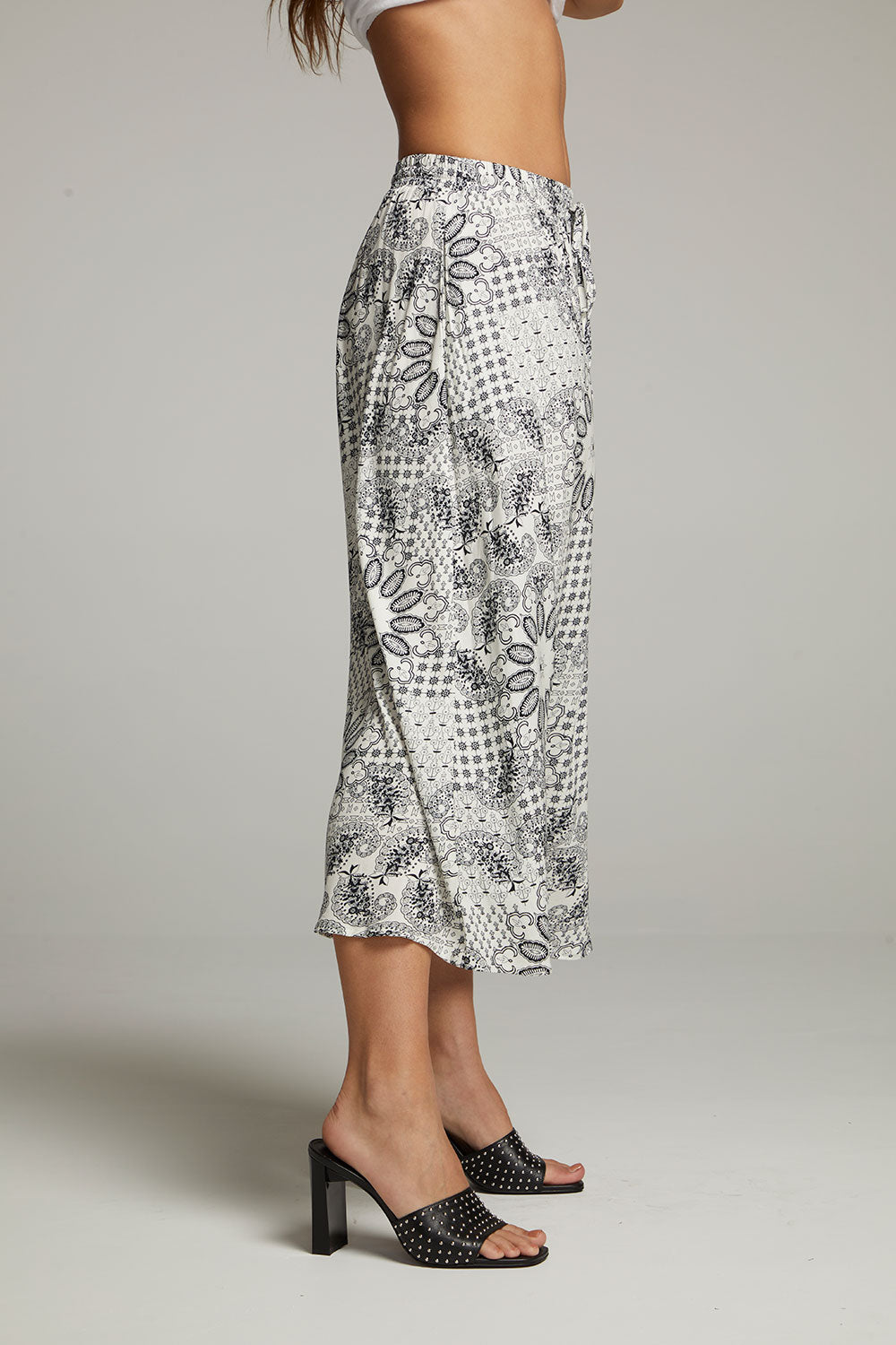 Darby Paisley Bandana Midi Skirt WOMENS chaserbrand