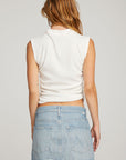 Haileyy White Tank Top WOMENS chaserbrand