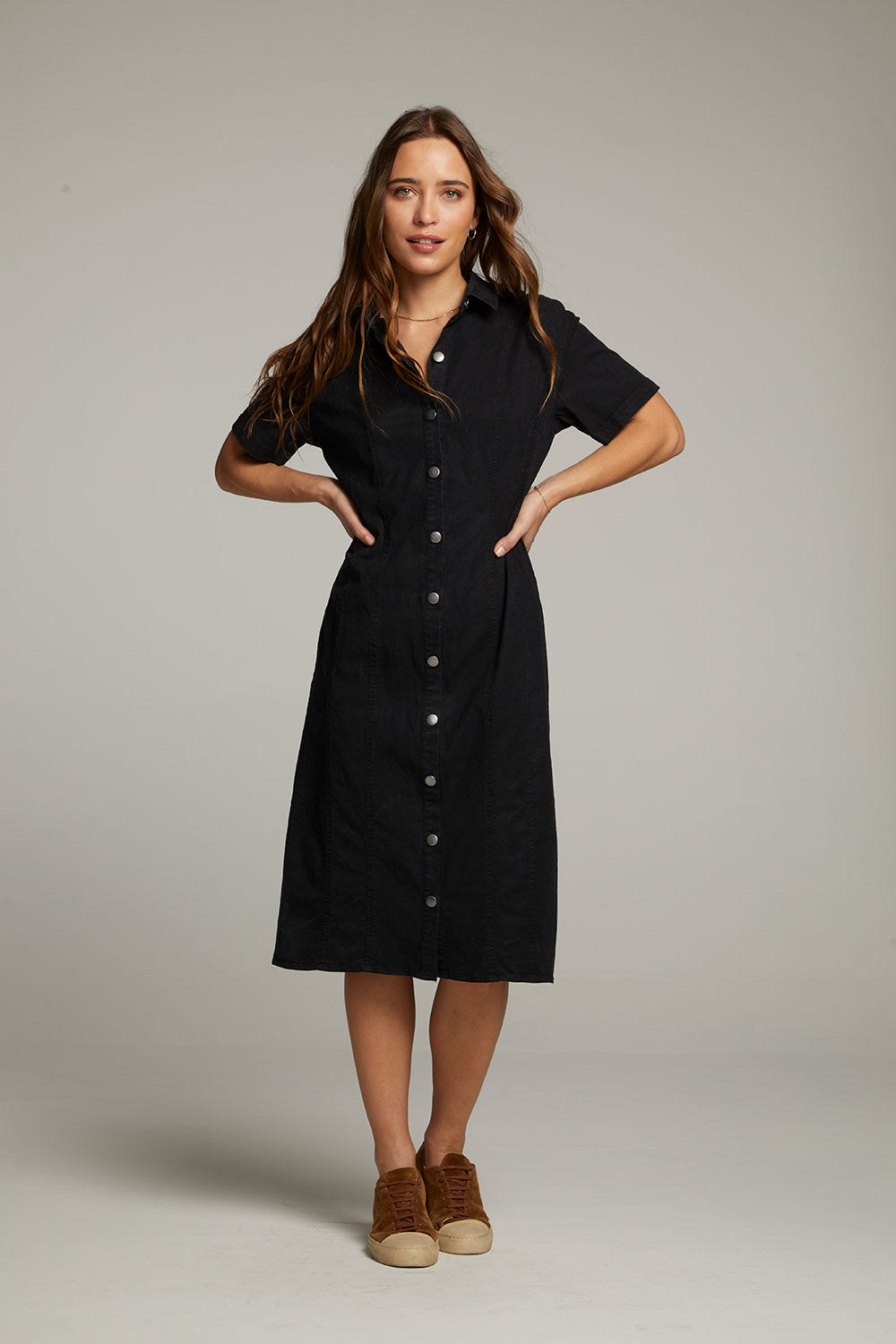 Rachelle Licorice Dress WOMENS chaserbrand