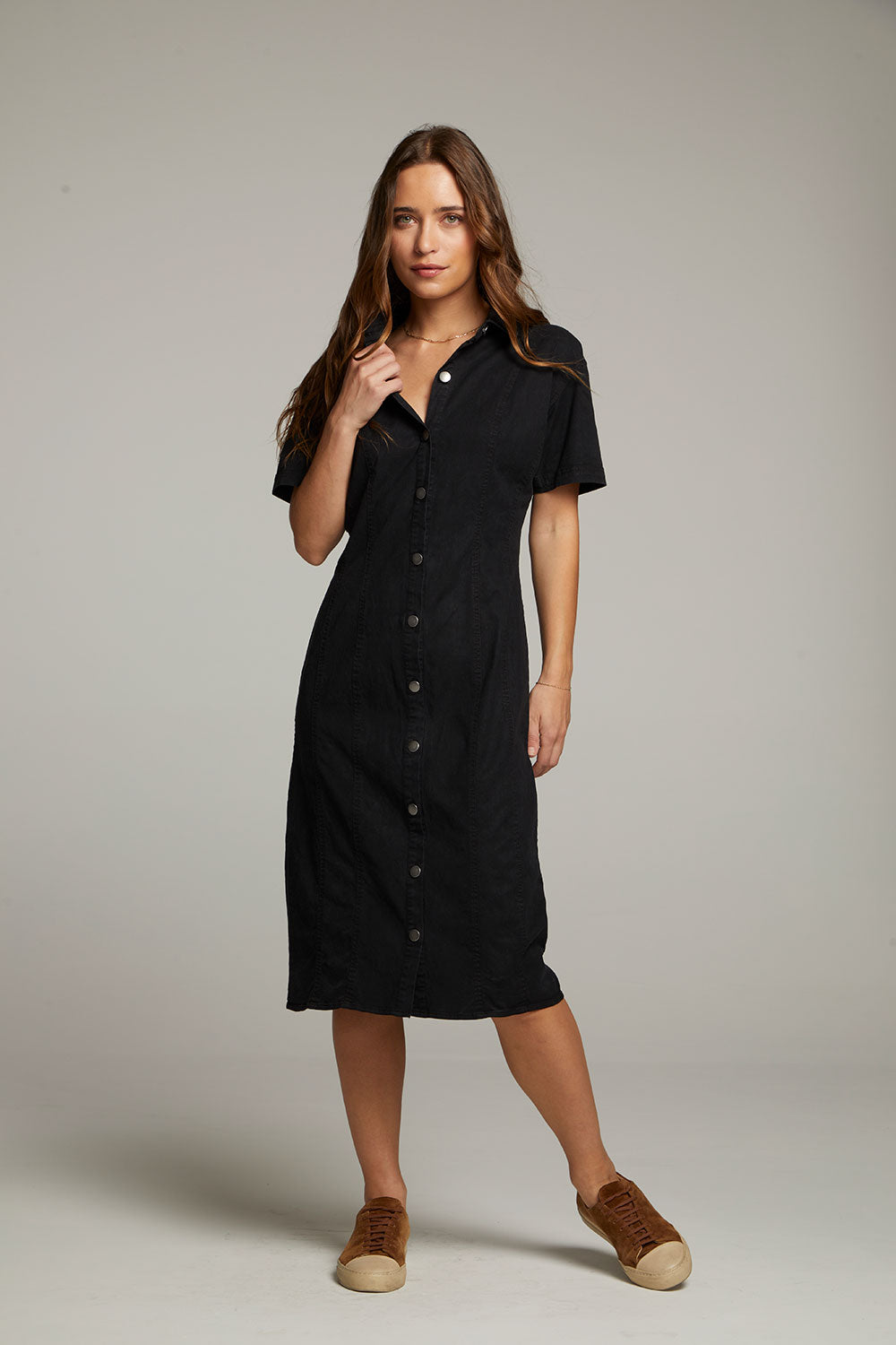 Rachelle Licorice Dress WOMENS chaserbrand