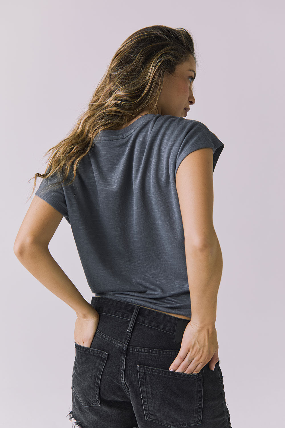 Womens Wylie Future Grey Tee chaserbrand