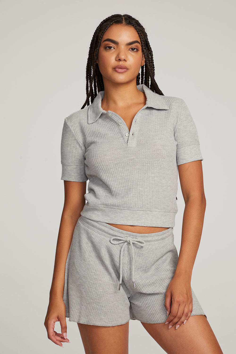 Victoria Grey Marl Pullover WOMENS chaserbrand