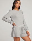Owlsey Grey Marl Pullover WOMENS chaserbrand