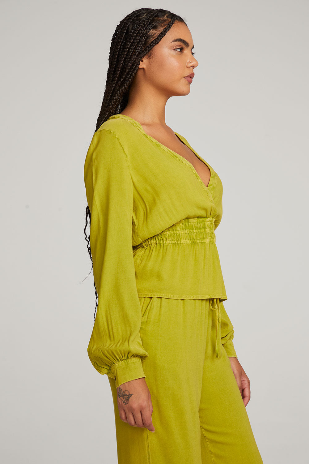 Liberty Citron Blouse WOMENS chaserbrand