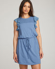 Kennedy Vintage Blue Mini Dress WOMENS chaserbrand