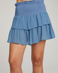 Cruz Vintage Blue Mini Skirt WOMENS chaserbrand